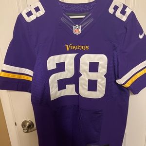 Adrian Peterson On Field Jersey
